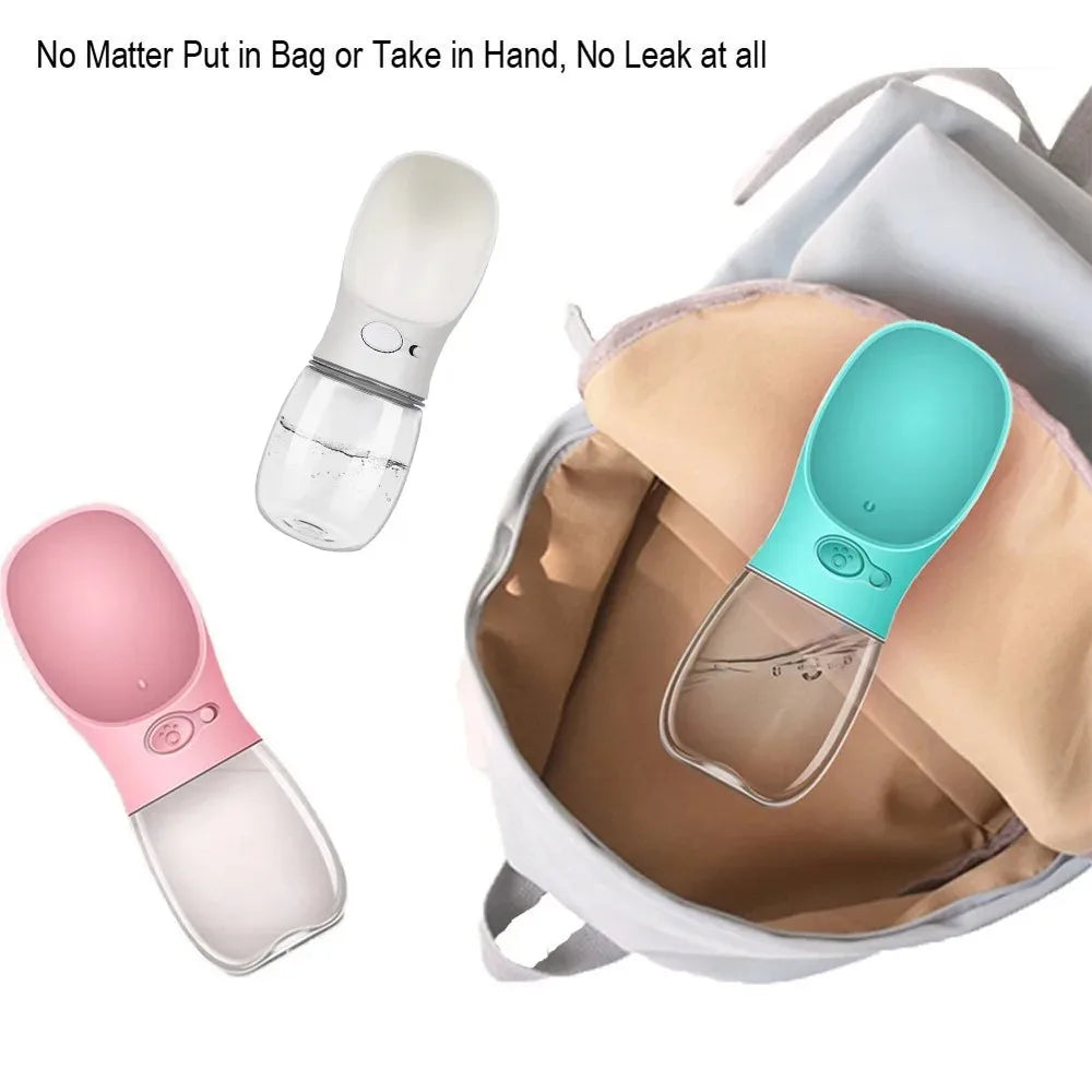 Portable Dog Water Bottle – Leakproof Travel Bottle